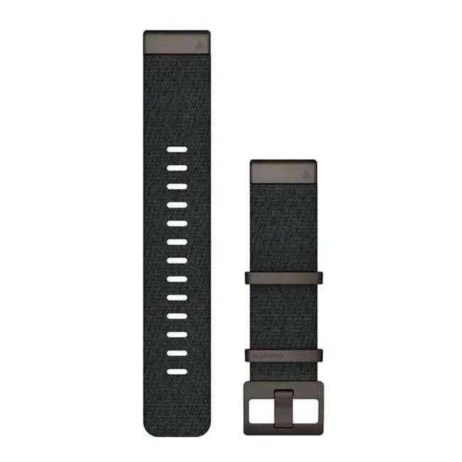 Garmin QuickFit 22mm nailonranneke meleerattu musta 010-12738-03

