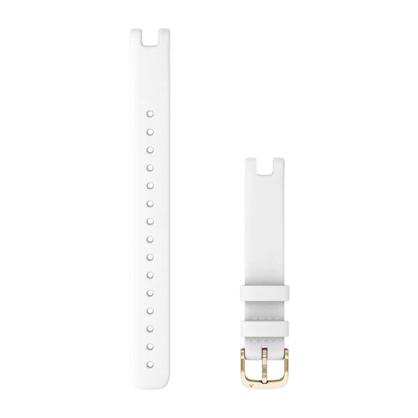 Garmin Lily 14mm nahkaranneke valkoinen 010-13068-A6
