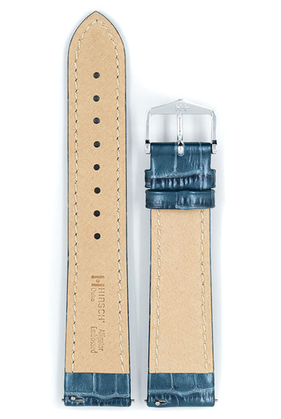Hirsch Duke Metallic nahkaranneke sininen M