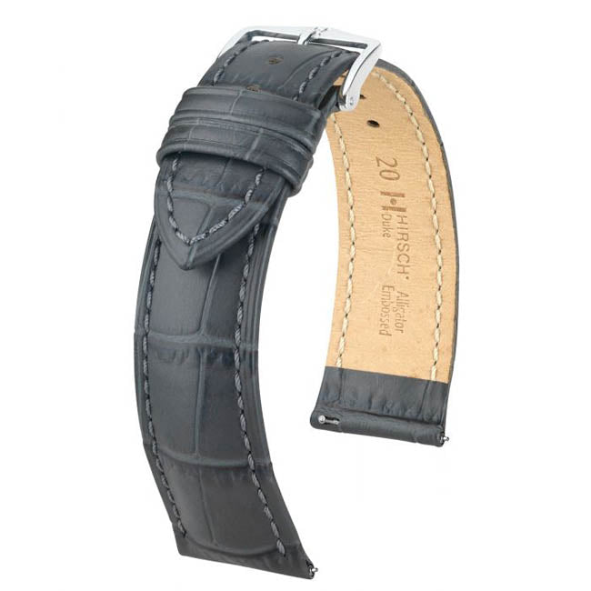 Hirsch Duke nahkaranneke harmaa M