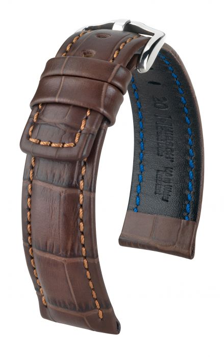 Hirsch Grand Duke nahkaranneke ruskea L