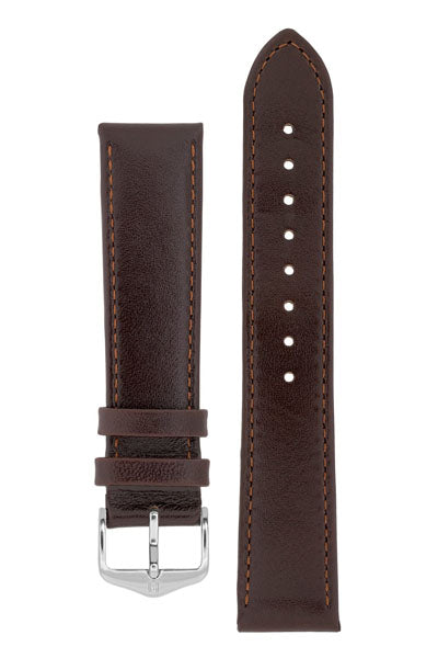 Hirsch Osiris Nahkaranneke Ruskea L