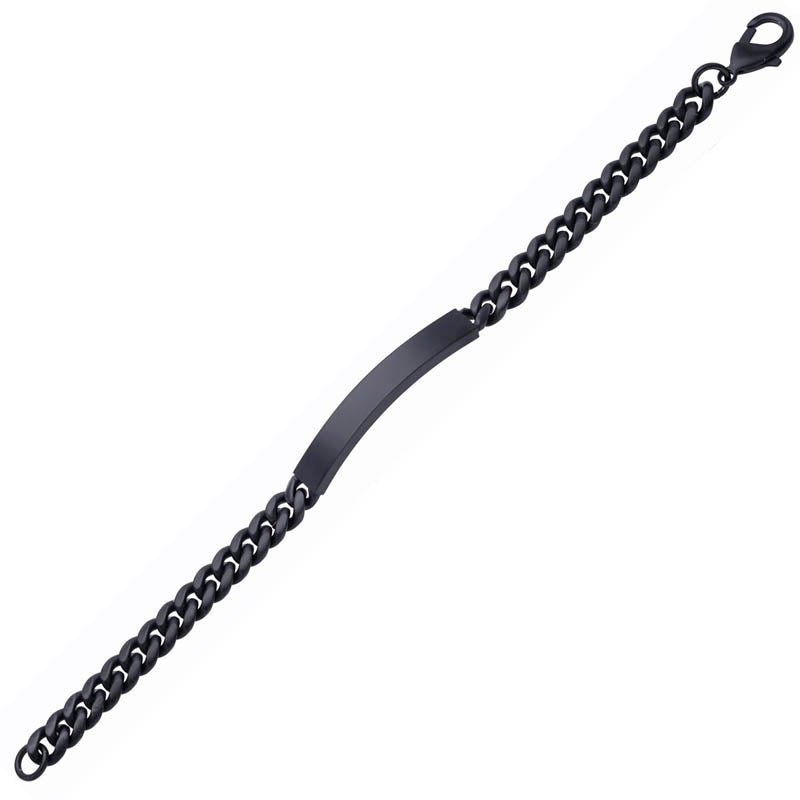 Miesten rannekoru, teräs 19 cm 