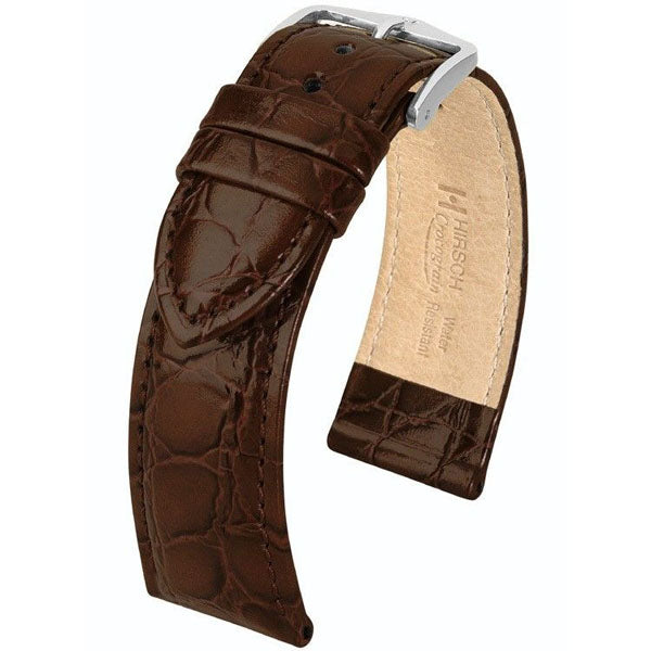 Hirsch Crocograin nahkaranneke ruskea L