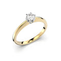 Festive Classic Timanttisormus 0,20 ct Keltakulta