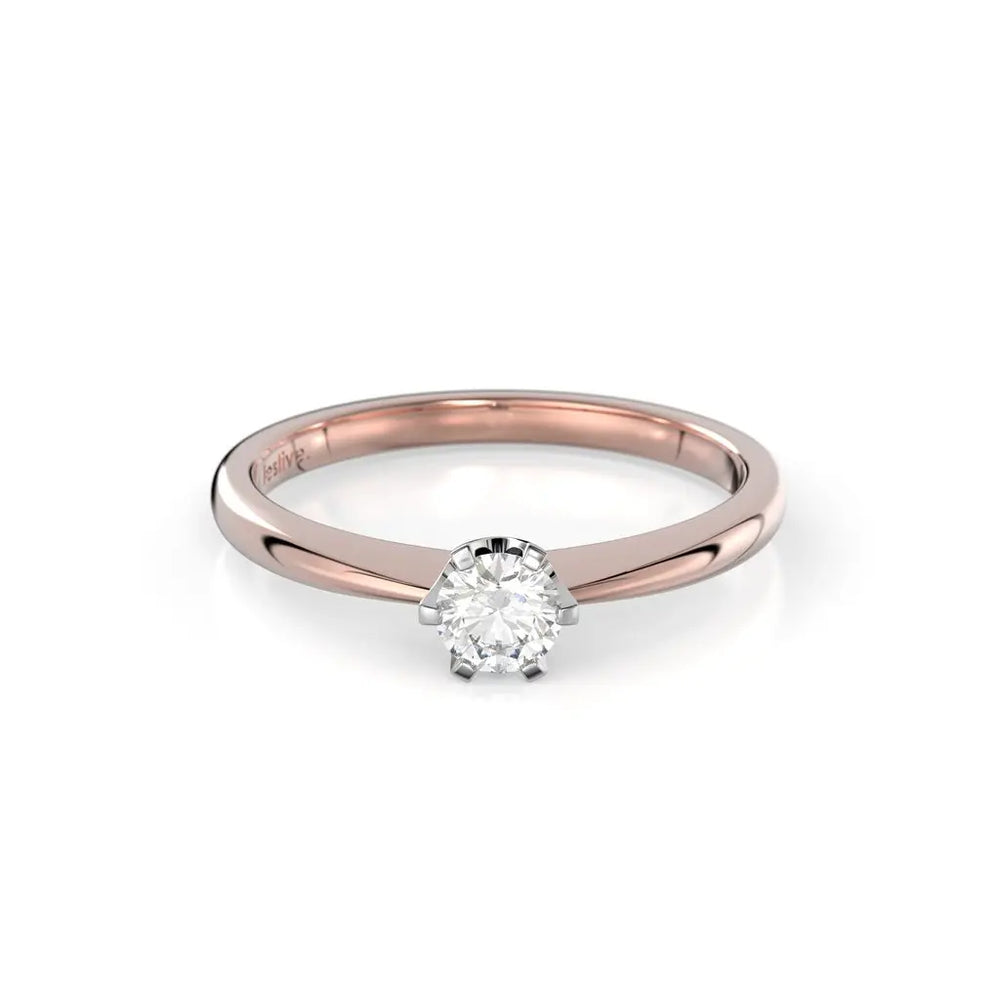 Festive Classic Timanttisormus 0,20 ct Punakulta