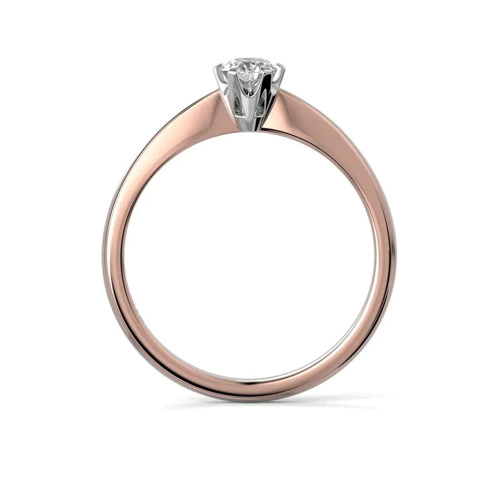 Festive Classic Timanttisormus 0,20 ct Punakulta