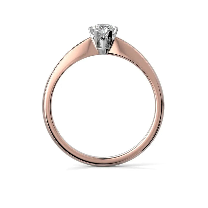 Festive Classic Timanttisormus 0,20 ct Punakulta