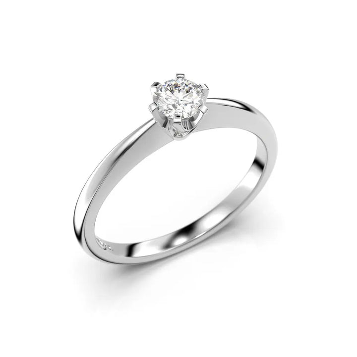 Festive Classic Timanttisormus 0,20 ct Valkokulta