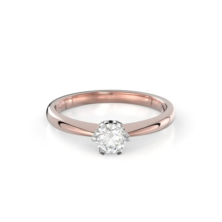 Festive Classic Timanttisormus 0,30 ct Punakulta