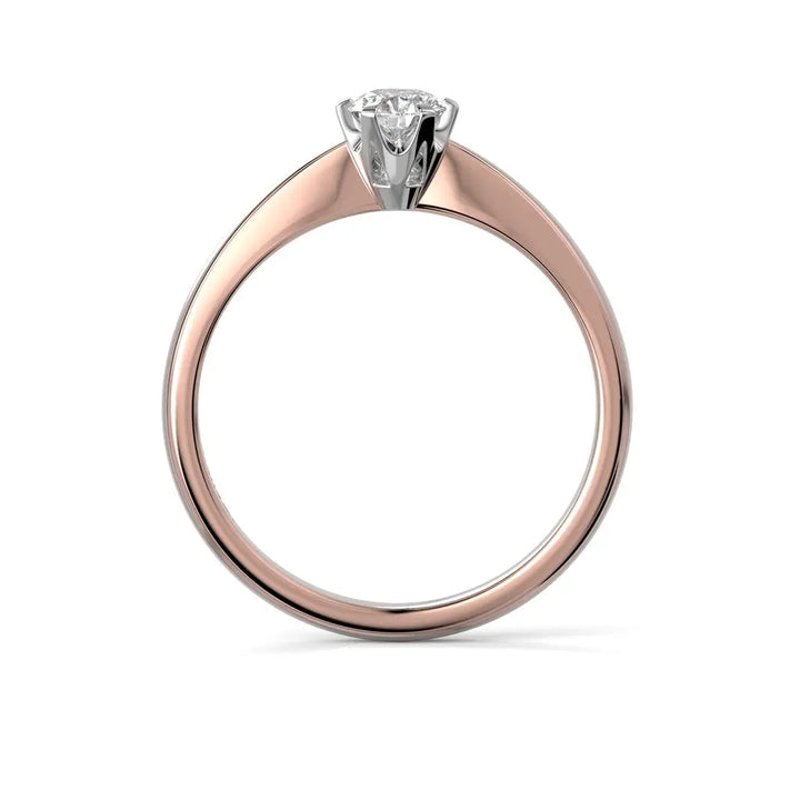 Festive Classic Timanttisormus 0,30 ct Punakulta