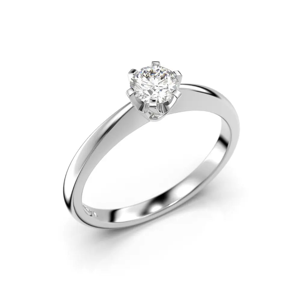Festive Classic Timanttisormus 0,30 ct Valkokulta