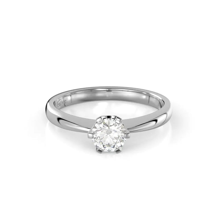 Festive Classic Timanttisormus 0,40 ct Valkokulta