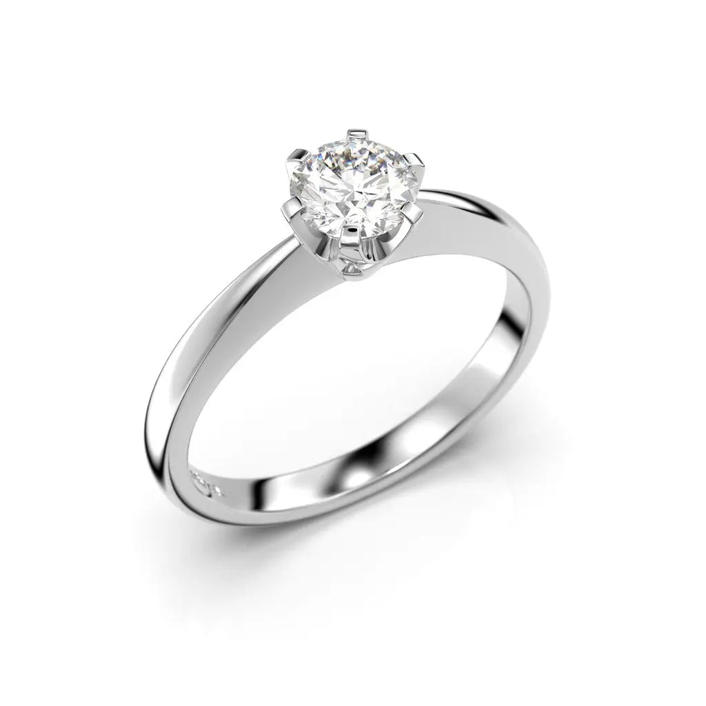 Festive Classic Timanttisormus 0,40 ct Valkokulta