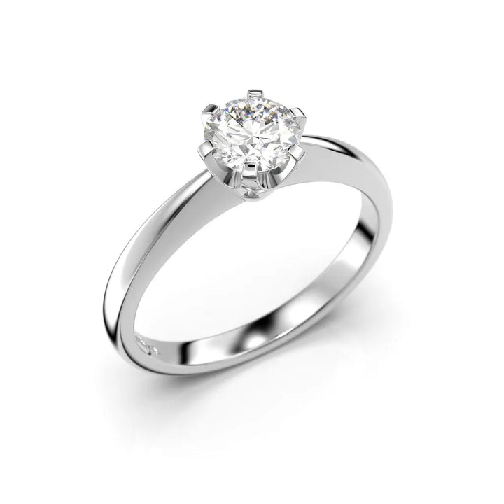Festive Classic Timanttisormus 0,50 ct Valkokulta