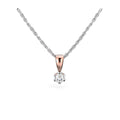 Festive Timanttiriipus Classic 0,10 ct Punakulta 14K