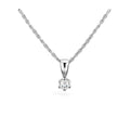Festive Timanttiriipus Classic 0,10 ct Valkokulta 14K