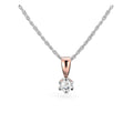 Festive Timanttiriipus Classic 0,15 ct Punakulta 14K
