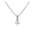 Festive Timanttiriipus Classic 0,15 ct Valkokulta 14K
