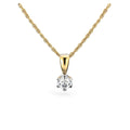 Festive Timanttiriipus Classic 0,20 ct Keltakulta 14K