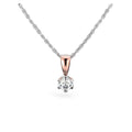 Festive Timanttiriipus Classic 0,20 ct Punakulta 14K