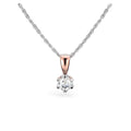 Festive Timanttiriipus Classic 0,25 ct Punakulta 14K