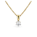 Festive Timanttiriipus Classic 0,30 ct Keltakulta 14K
