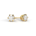 Festive Classic Timanttikorvakorut 2 x 0,20 ct Keltakulta