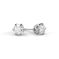 Festive Classic Timanttikorvakorut 2 x 0,20 ct Valkokulta