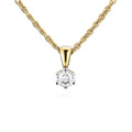 Festive Timanttiriipus Classic 0,40 ct Keltakulta 14K