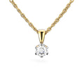 Festive Timanttiriipus Classic 0,50 ct Keltakulta 14K