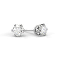Festive Classic Timanttikorvakorut 2 x 0,30 ct Valkokulta