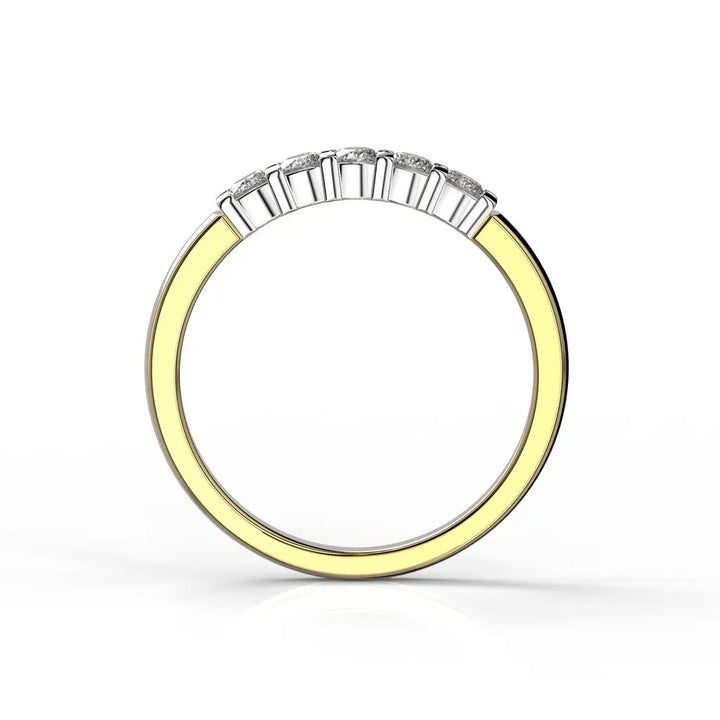Festive Sophia timanttisormus 0,25 ct keltakulta