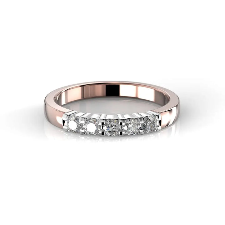 Festive Sophia timanttisormus 0,25 ct punakulta