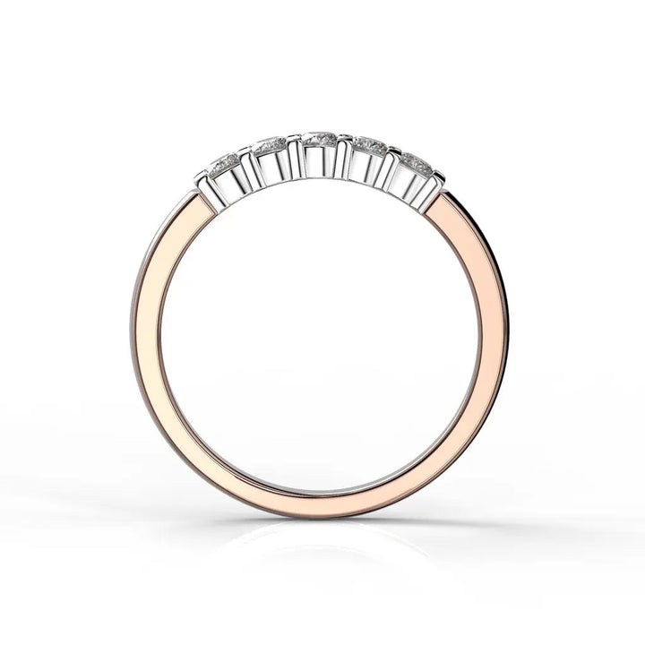 Festive Sophia timanttisormus 0,25 ct punakulta