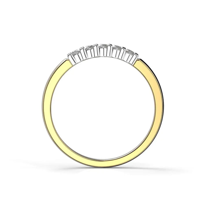 Festive Sophia timanttisormus 0,15 ct keltakulta