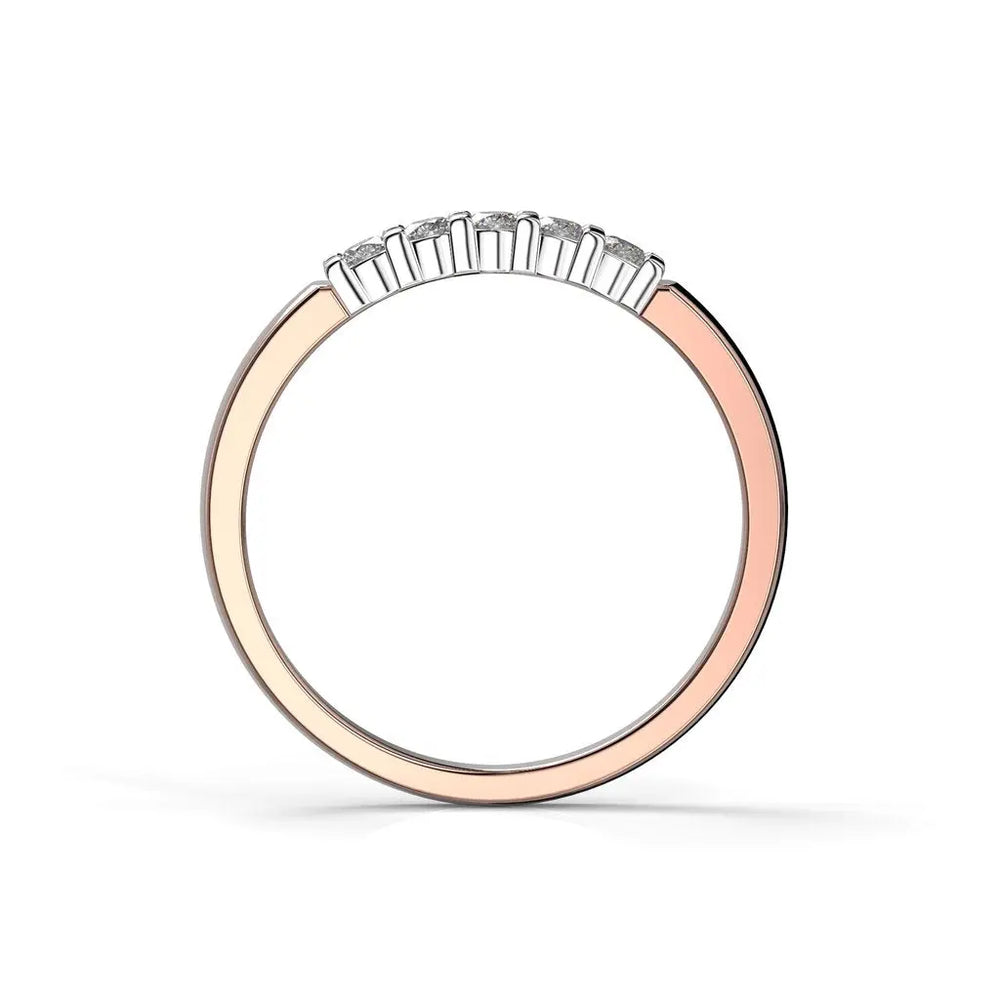 Festive Sophia timanttisormus 0,15 ct punakulta