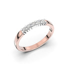 Festive Sophia timanttisormus 0,15 ct punakulta
