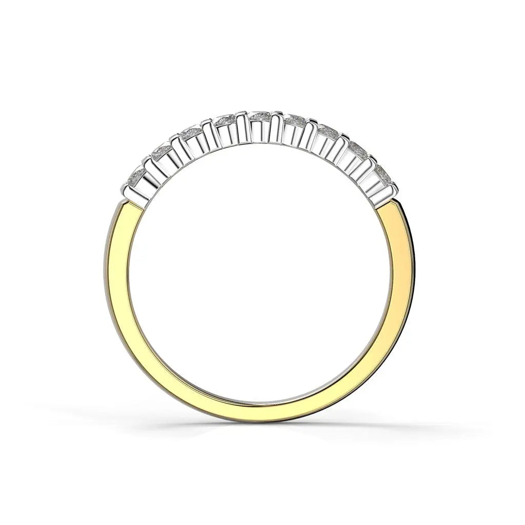 Festive timanttisormus Sophia keltakulta 0,27 ct