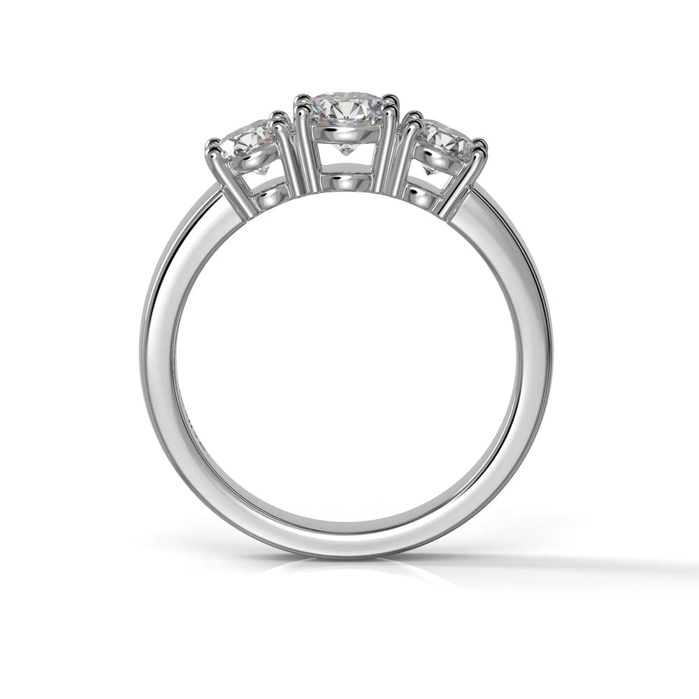 Festive Timanttisormus Trilogy Trend 1,00 ct