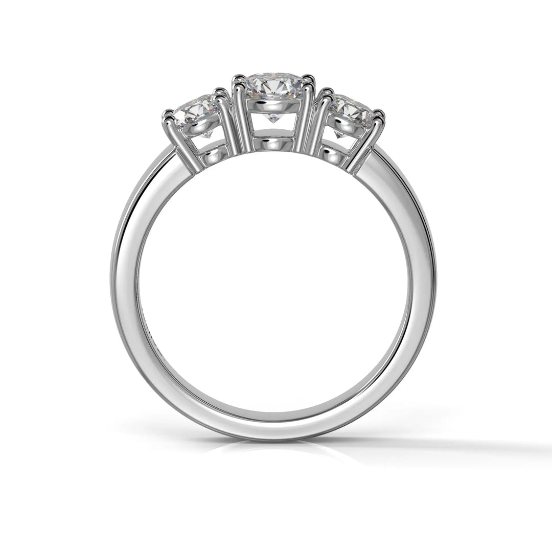 Festive Timanttisormus Trilogy Trend 1,00 ct