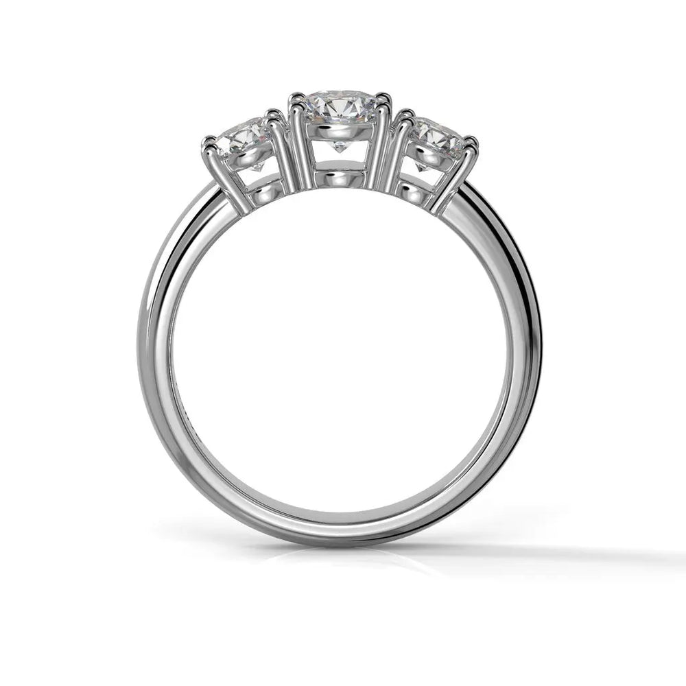 Festive Timanttisormus Trilogy Soft 1,00 ct