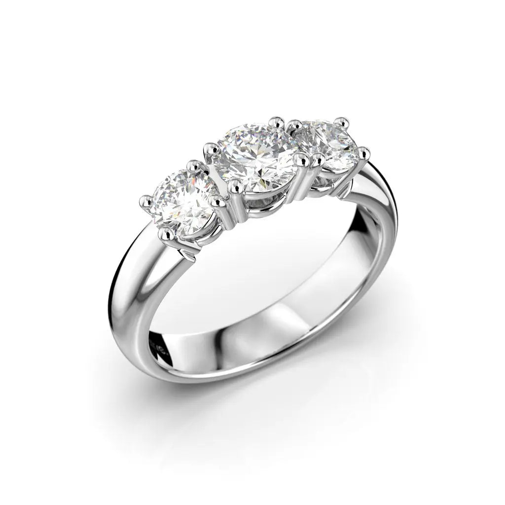 Festive Timanttisormus Trilogy Soft 1,00 ct