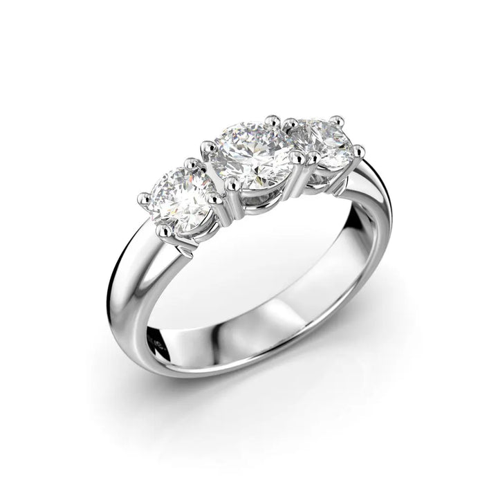 Festive Timanttisormus Trilogy Soft 1,00 ct
