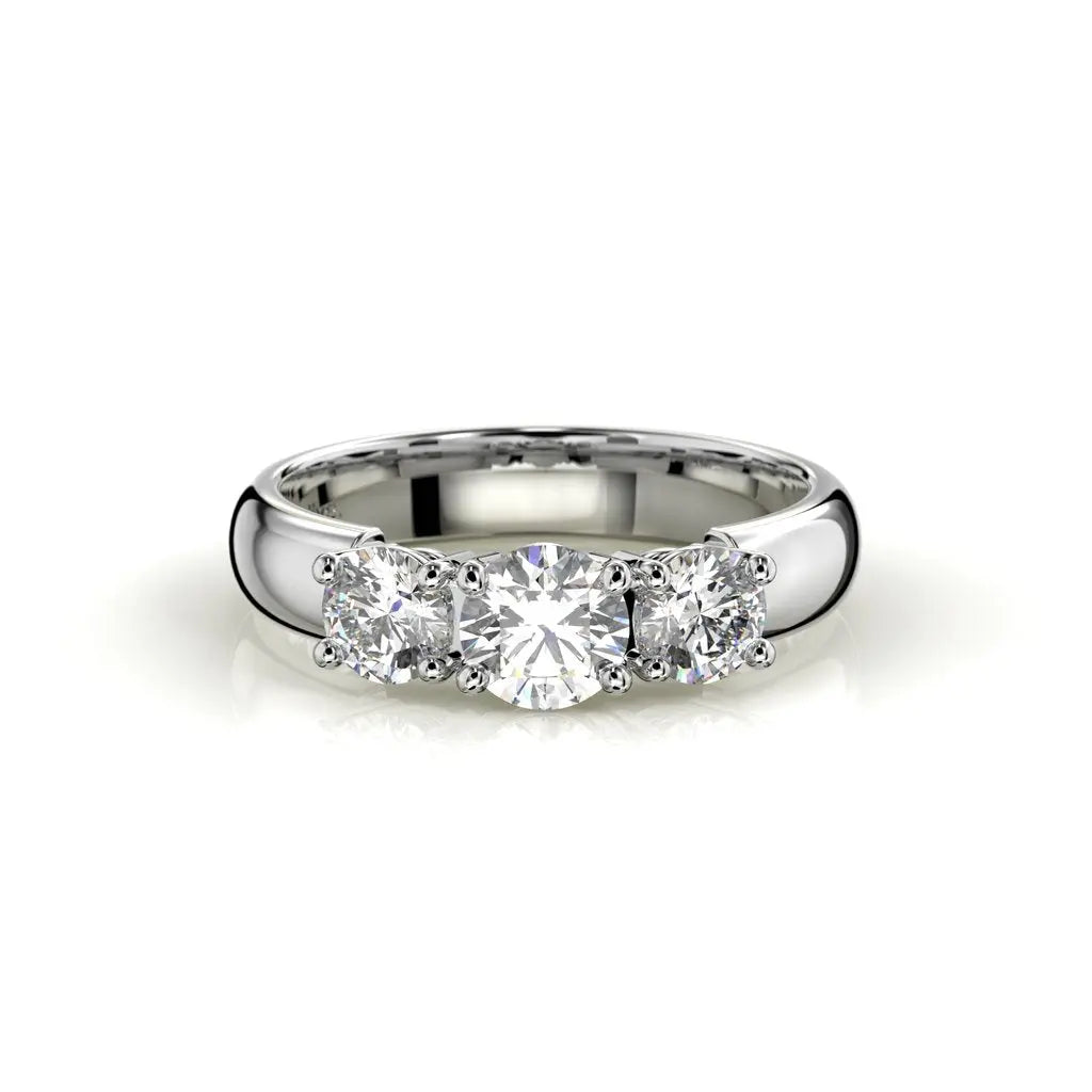 Festive Timanttisormus Trilogy Soft 1,00 ct