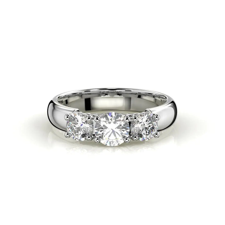 Festive Timanttisormus Trilogy Soft 1,00 ct
