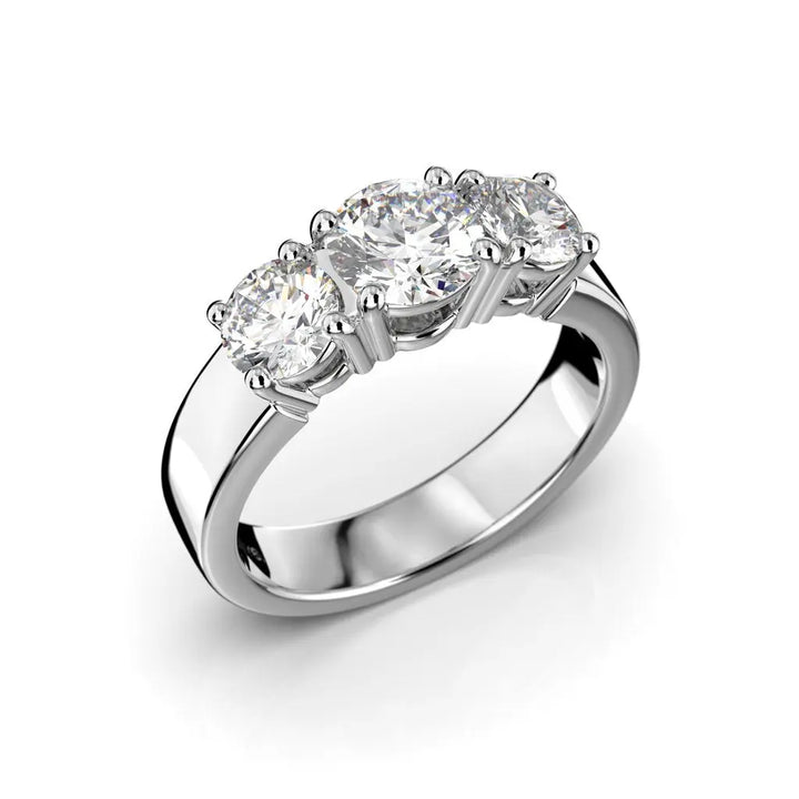 Festive Timanttisormus Trilogy Trend 1,50 ct