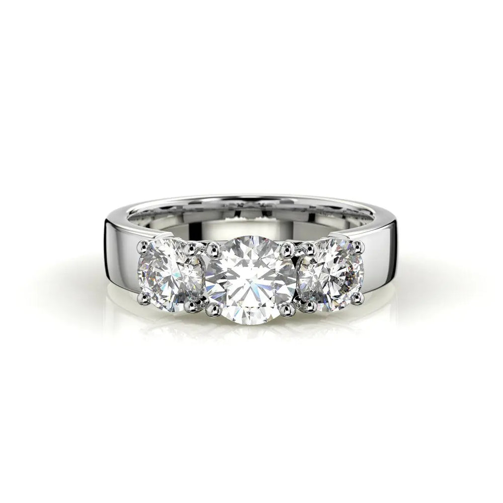Festive Timanttisormus Trilogy Trend 1,50 ct