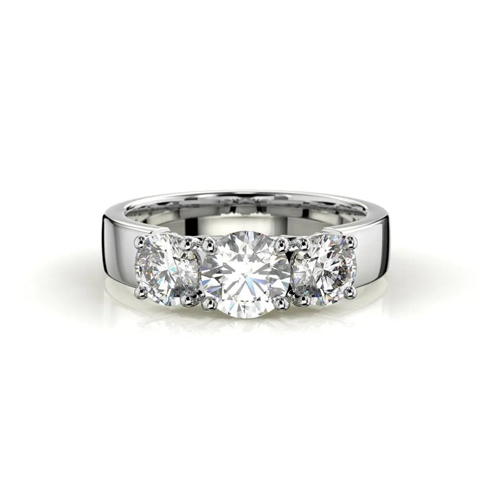 Festive Timanttisormus Trilogy Trend 1,50 ct