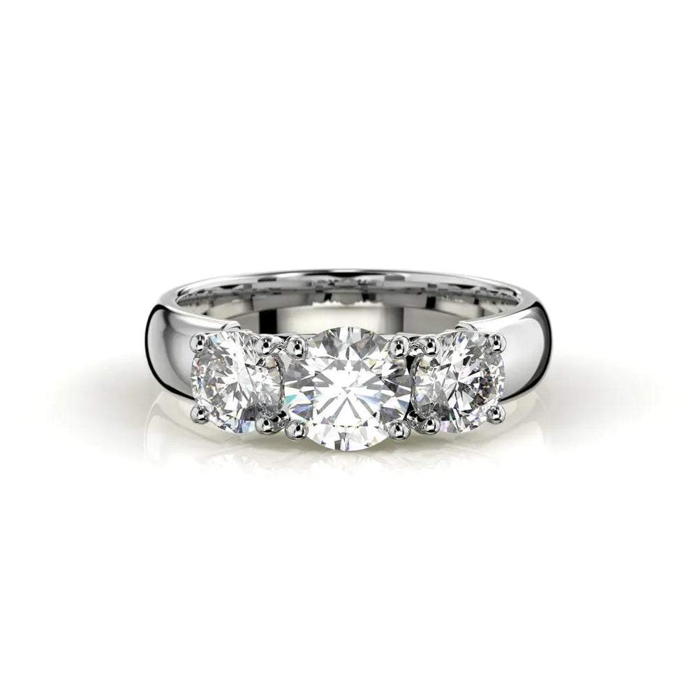 Festive Timanttisormus Trilogy Soft 1,50 ct